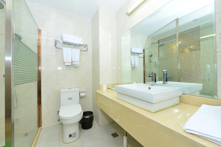 Bathroom 3, Yijiang Boutique Hotel (Ninghai Station), Ningbo