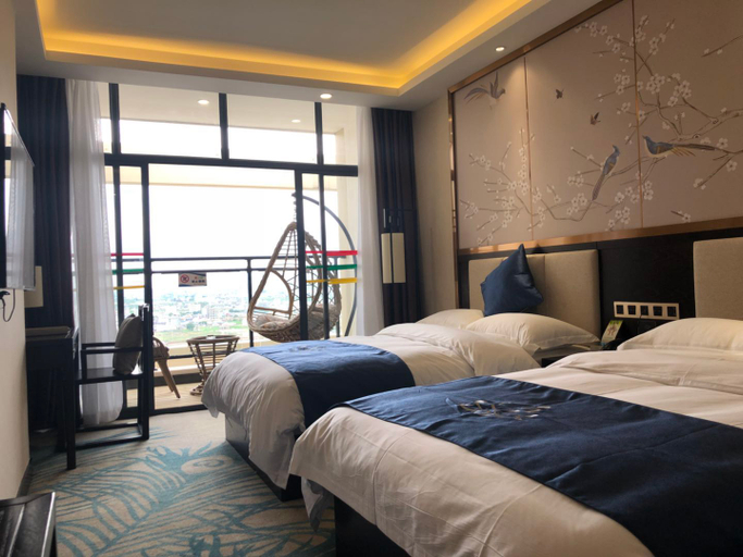 Bedroom, Jincheng Hotel, Dali Bai