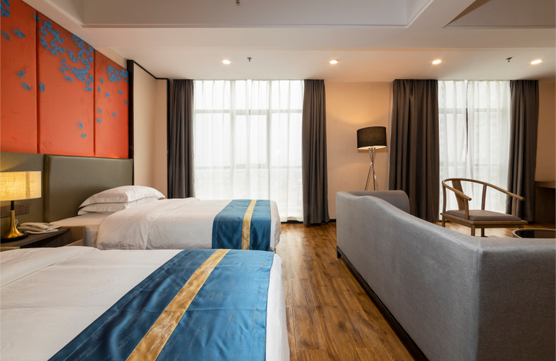 Bedroom 2, Changde Taohuayuanli Hotel, Changde