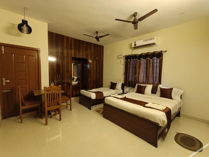 Bedroom 3, Hotel Bluesky Ramapuram-Behind DLF IT Park, Thiruvallur