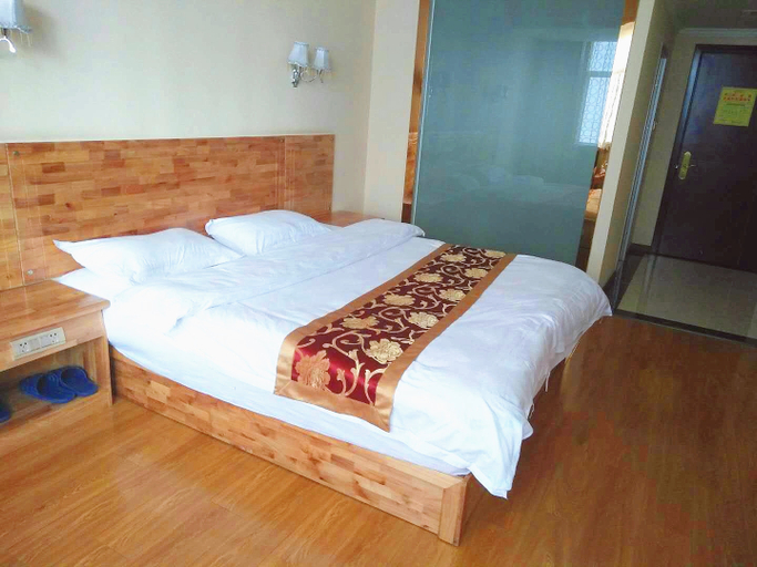 Bedroom 2, Jingdong Caiyuan Hotel, Pu'er