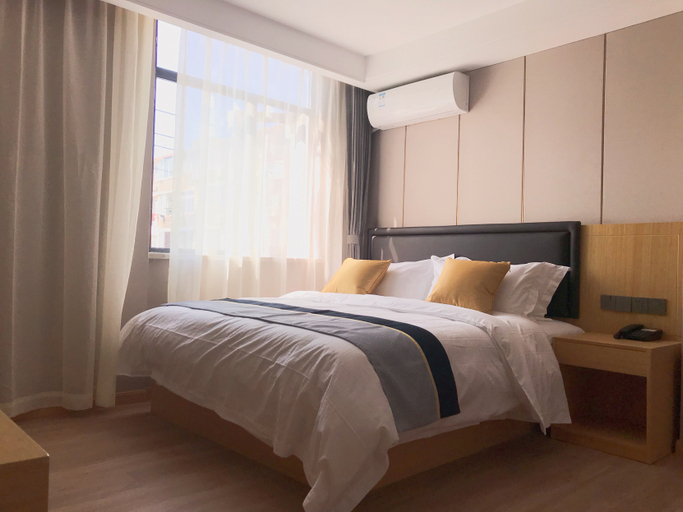 Bedroom 2, Pebble Hotel (Shanghai Jiading North Subway Station), Shanghai