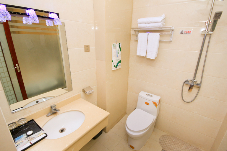 Bathroom 3, Haoyang business hotel, Xi'an