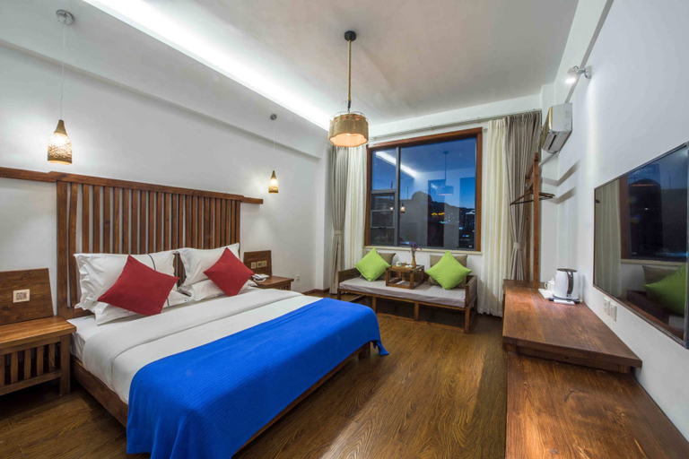 Bedroom 2, Yundian Star Boutique Hotel, Dali Bai