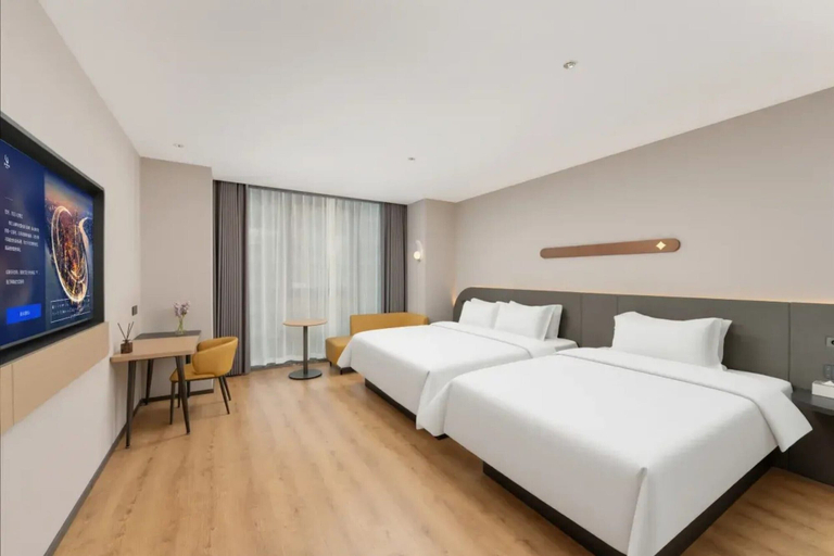 View from room 5, Jinjiang Inn, Wuhan