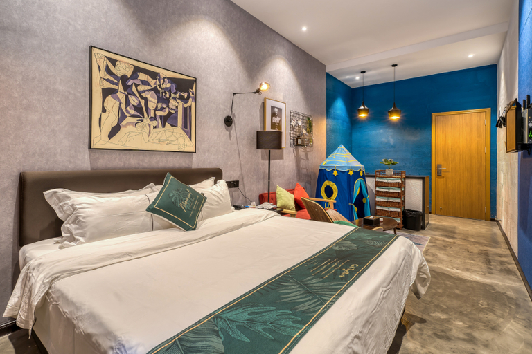 Bedroom 2, Leyu Apartment, Zhuhai