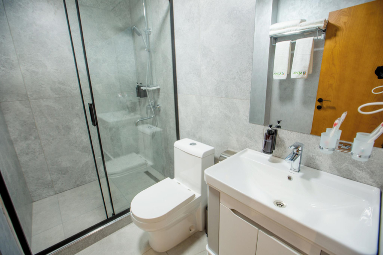 Bathroom 3, Ajwa Plaza Premium Hotel, Buxoro