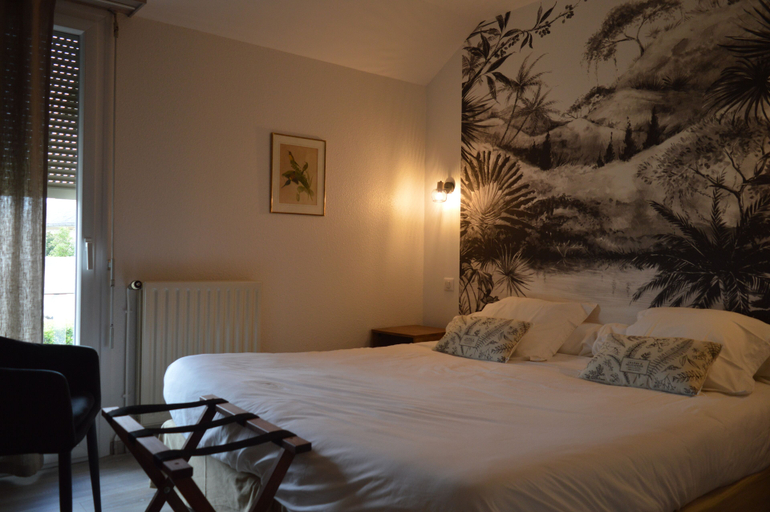 Bedroom 2, Hôtel restaurant Beyrie Coustille, Pyrénées-Atlantiques