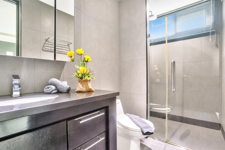 Bathroom, Idyllic Palm Oasis Villa C7 with Pristine Pool, Pattaya