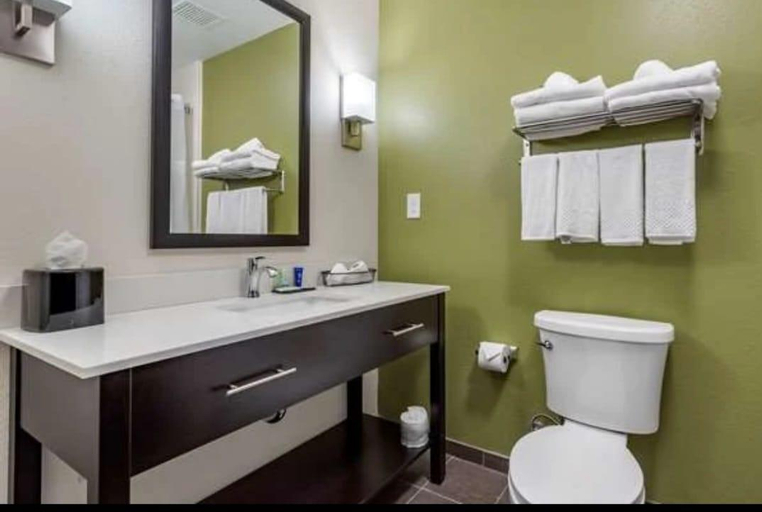 Bathroom 3, Redwood Inn & Suites, Houston