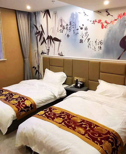 Bedroom 2, Longxiang Hotel (Shanghai Jinshan Wanda Plaza), Shanghai