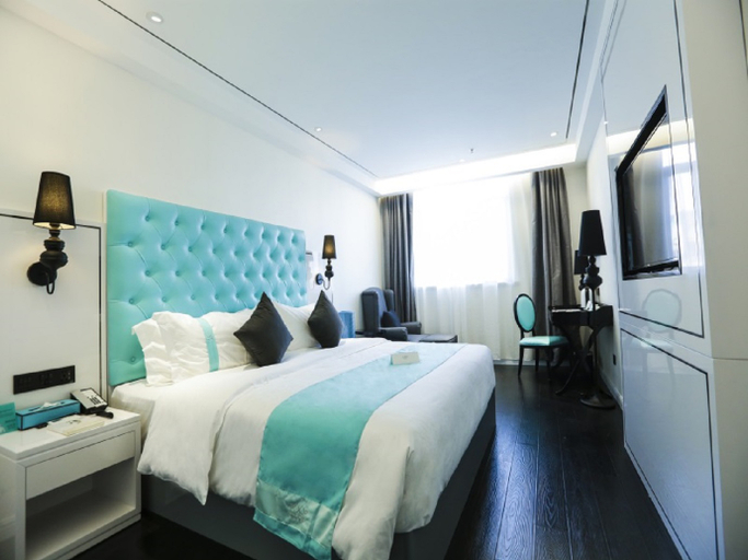 Bedroom 2, Xana Lite·Dunhua Railway Station, Yanbian Korean