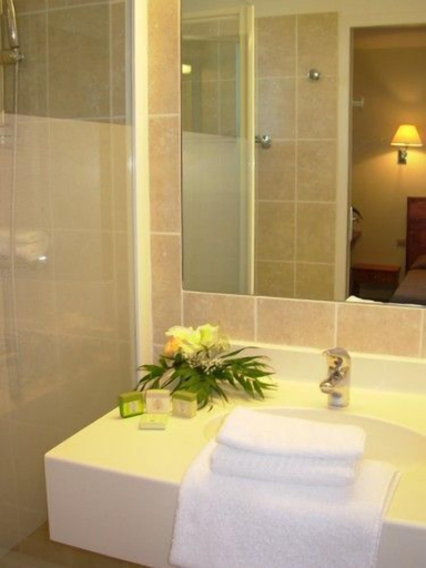 Bathroom 3, Logis Hotel Le Mas De Mon Pere, Ardèche