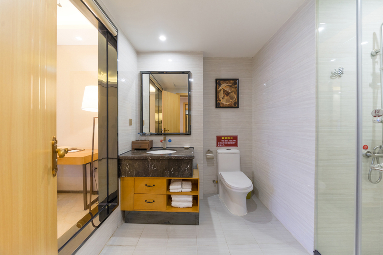 Bathroom, Heyuan platinum Hyatt International Hotel, Heyuan