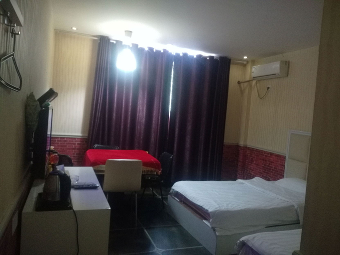 Bedroom 2, Style Theme Hotel (Fuyang Normal University West Lake Campus), Fuyang