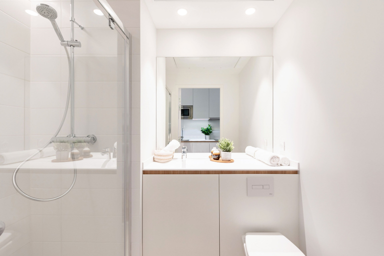 Bathroom 3, Les Appartements de Grenoble, Isère