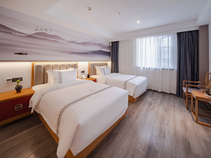 Bedroom 2, Jiangshan Scenic Hotel · Buddha‑View in the Clouds, Leshan