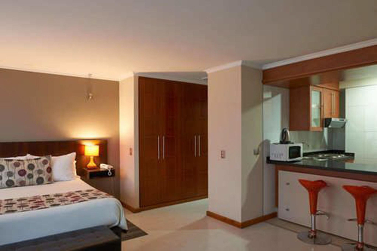 Bedroom 2, Apart Hotel Aragón, Cautín