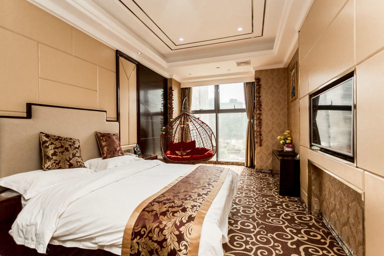 Bedroom 2, Bosheng Business Hotel(Polytechnic University Metro Station Store), Chengdu