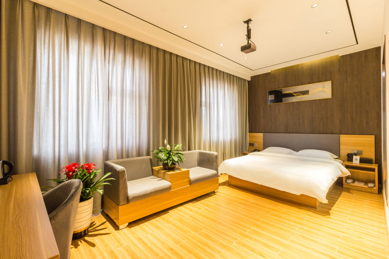 Bedroom 2, Hotel Pingyun (Shopping Center Baobei, Baoding), Baoding