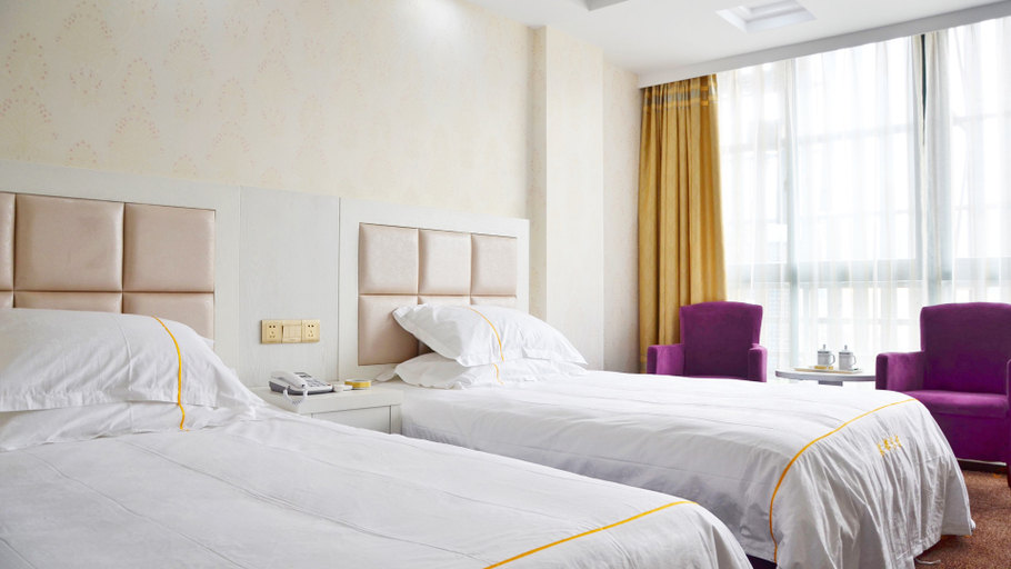 Bedroom 2, Yiwu Gangdu Hotel (Central Hospital), Jinhua