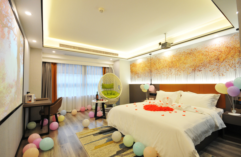 Bedroom 2, Jinlan Hotel (Chengdu Baicao Road Metro Station), Chengdu