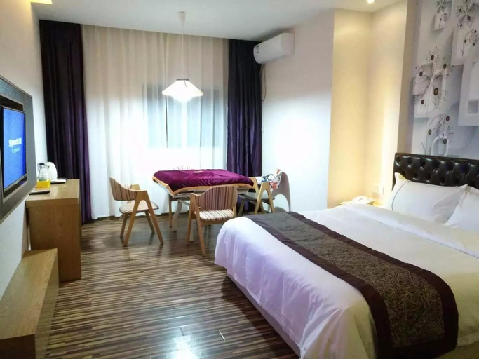 Bedroom, Golden Sunflower Hotel (Shenzhen Nanyue Store), Shenzhen