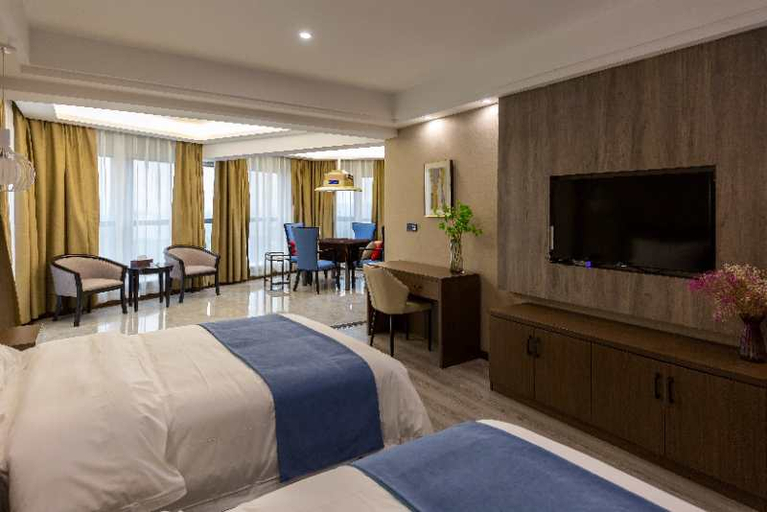 Bedroom 2, Wei'ersi Hotel, Yibin