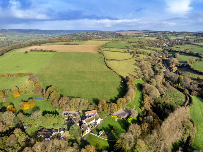View from property 4, Coastal Family House for 8 in Cornwall, Devon