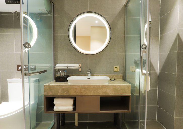 Bathroom 3, Ripple Hotel(Kaifeng North Station Museum Branch), Kaifeng