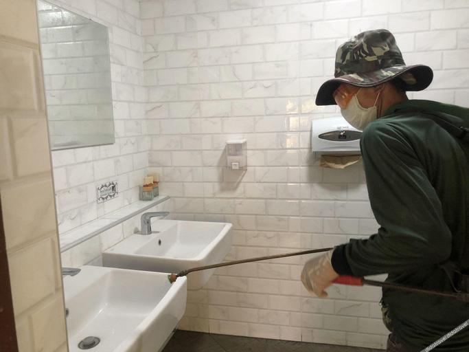 Bathroom 3, Malang Por Hotel, Chiang Kham