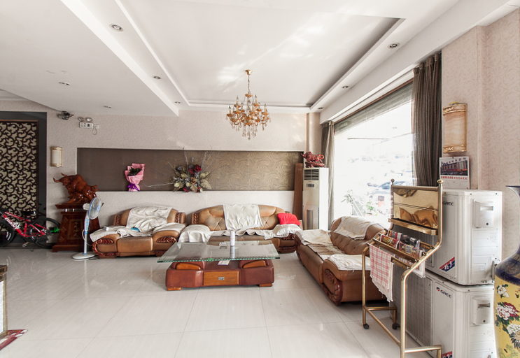 Bedroom 2, Linglongwan Hotel(Wanda Nanxiang store), Bengbu