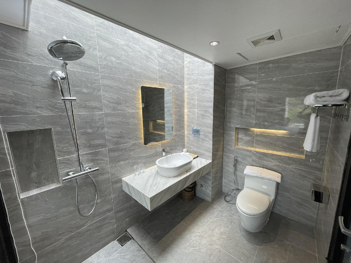Bathroom, Vigolando Van Ho Resort & Restaurant, Mộc Châu