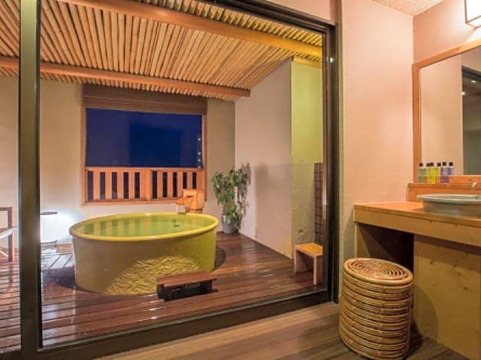 Bathroom, Keishokan Sazanamitei, Fukuyama