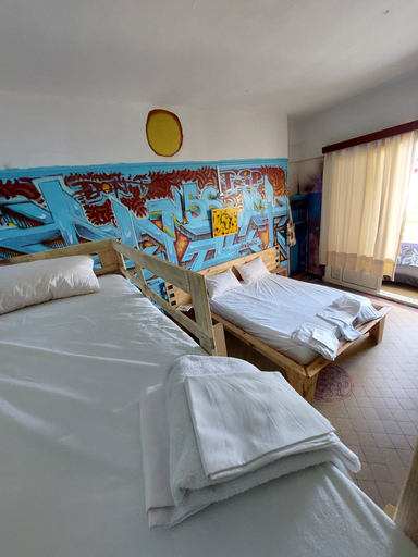 Bedroom 3, The GREEN Hostel, Pointe-à-Pitre