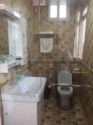 Bathroom 2, Renzai Lvtu Business Hotel, Xianyang