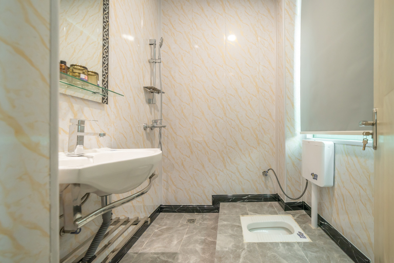 Bathroom 3, 리신 비즈니스 아파트（광저우 샹쉐지하철역）(Guangzhou Lixin Business hotel apartment), Guangzhou