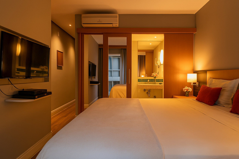 Bedroom 3, Elegance Suites Stella Vega, São Paulo