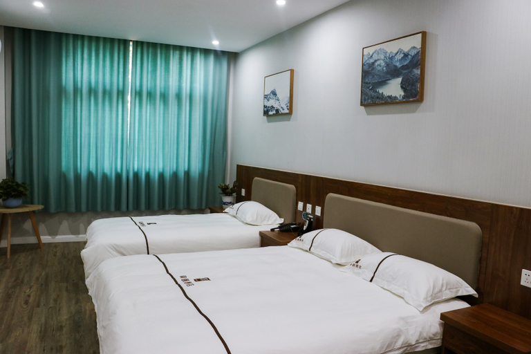 Bedroom, Heyi Express Hotel (Dezhou Wansheng store), Dezhou