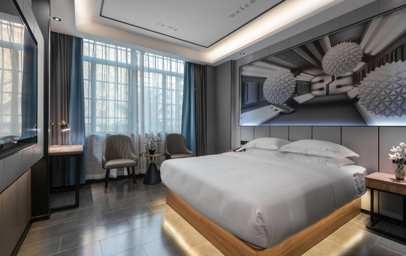 Bedroom, Chao Man Hotel, Haikou, Haikou