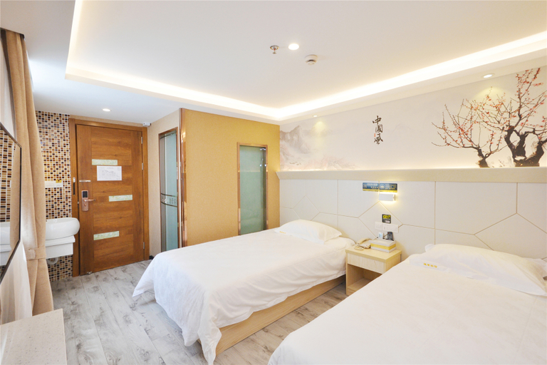 Bedroom, Yixin Hotel (Expo Yuanqiantan Branch), Shanghai