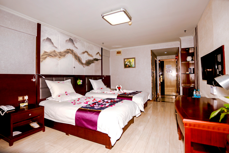 Bedroom 2, Sanxin Yijia Hotel (Lanzhou Railway Station - Lanzhou University Branch), Lanzhou