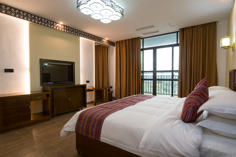 Bedroom, Aifeel Hotel (Ledong Lvzhi Nan Gan'en Road), Hainan