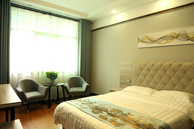 Bedroom 2, Taojiang Wanfu Hotel, Yiyang