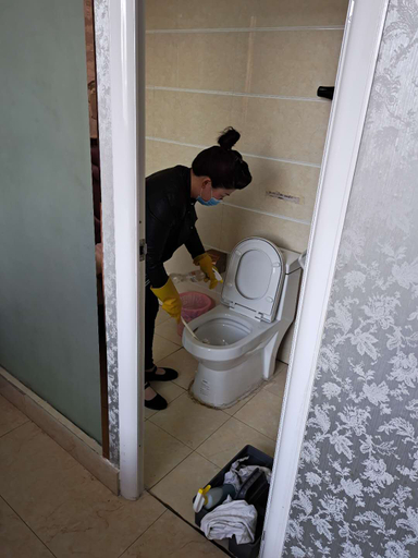 Bathroom, Jiaxiang Hotel, Zhoukou