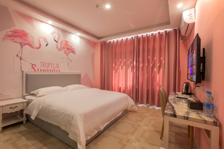 Bedroom 5, Wuhan Meitu Time Theme Hotel, Wuhan