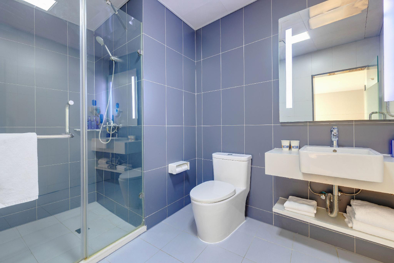 Bathroom 4, Hanting Hotel Shanghai Qilianshan Road Metro Station, Shanghai