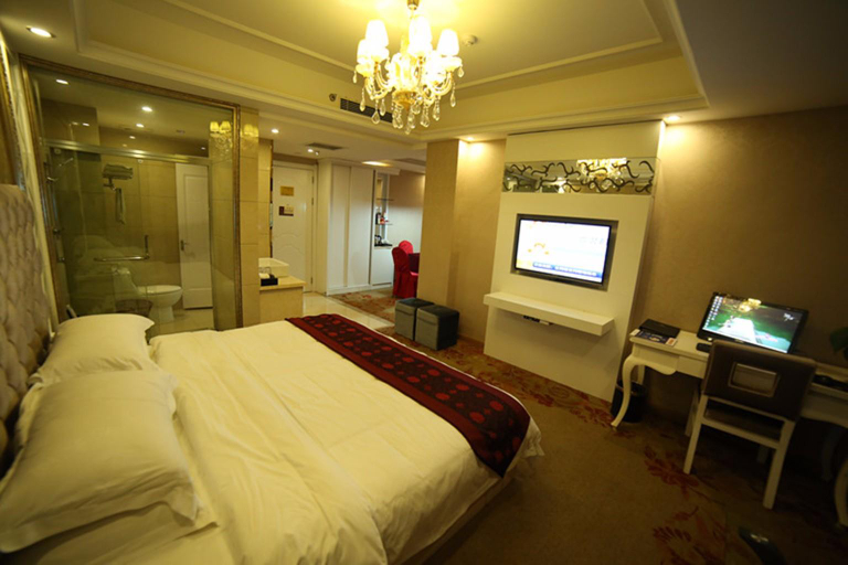 Bedroom, Junjie International Hotel, Shaoyang