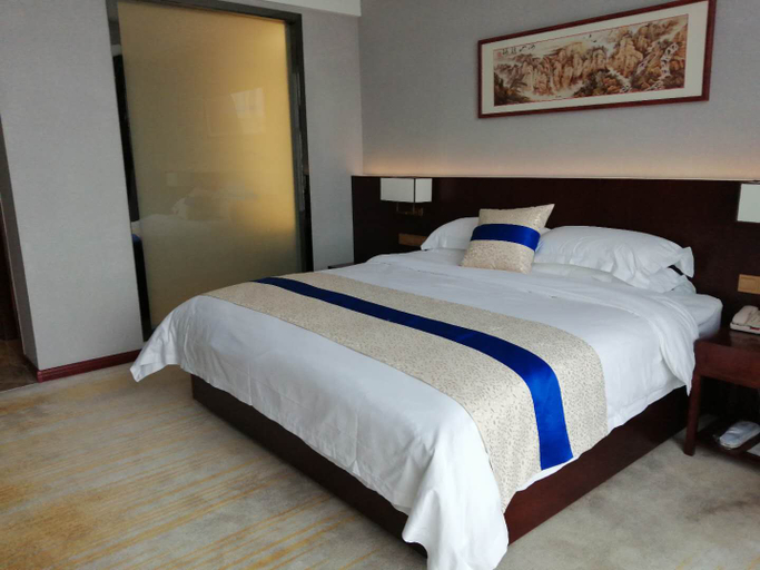 Bedroom 2, Wantong Haixin Holiday Hotel, Dongying