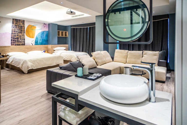 Bedroom 2, Jianyi Boutique Hotel, Beihai